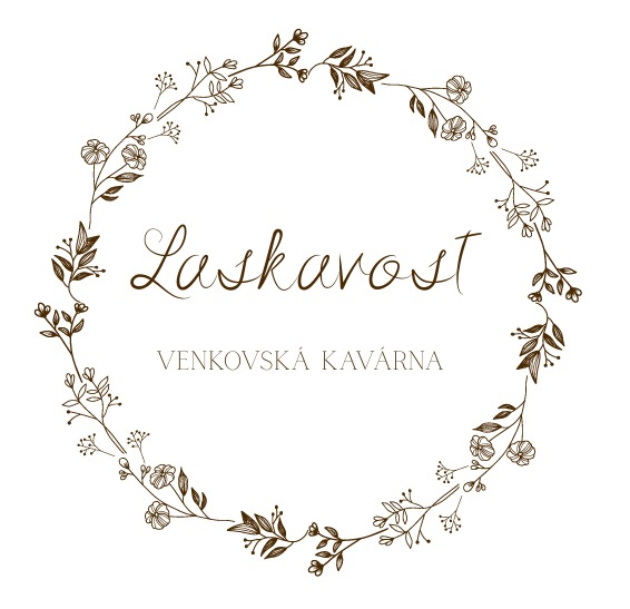 Laskavost venkovská kavárna logo